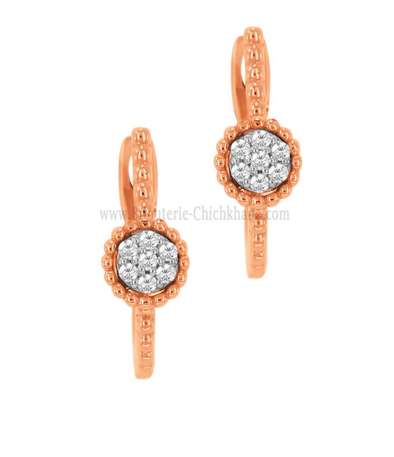 Bijoux en ligne Boucles D'oreilles Diamants 63913