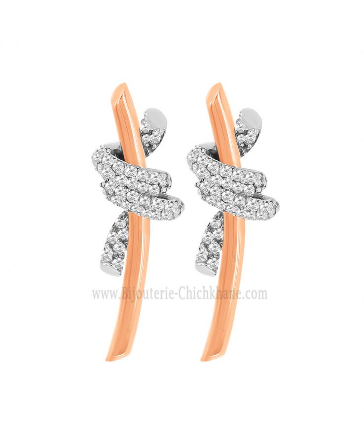 Bijoux en ligne Boucles D'oreilles Diamants 63982