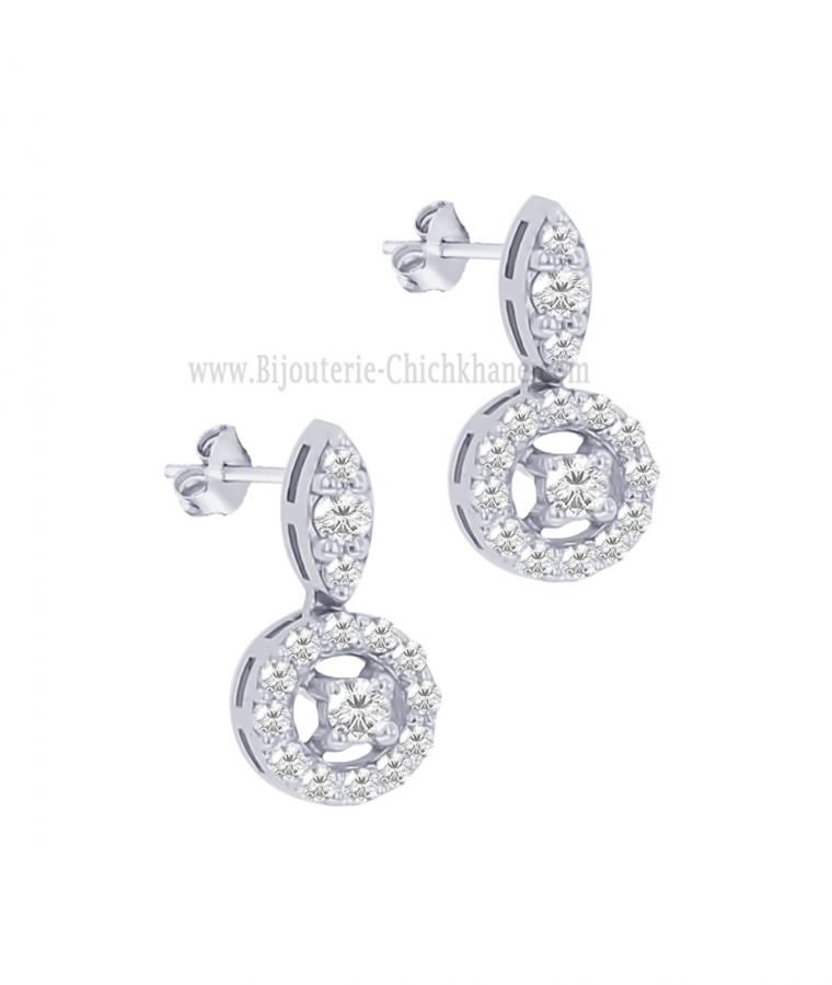 Bijoux en ligne Boucles D'oreilles Diamants 64037