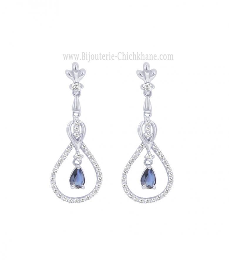 Bijoux en ligne Boucles D'oreilles Diamants 64040