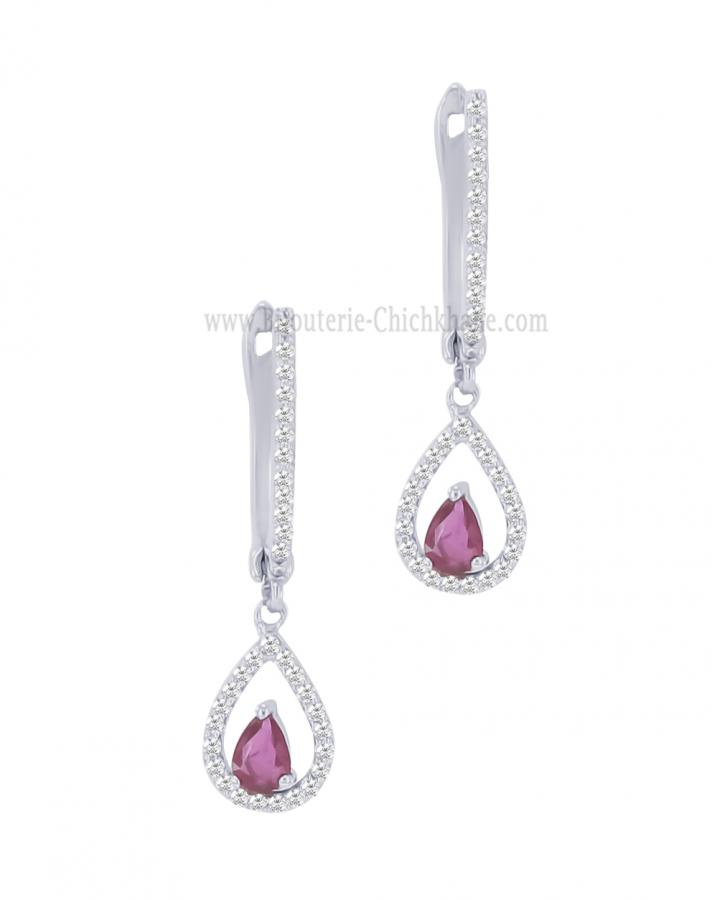 Bijoux en ligne Boucles D'oreilles Diamants 64148