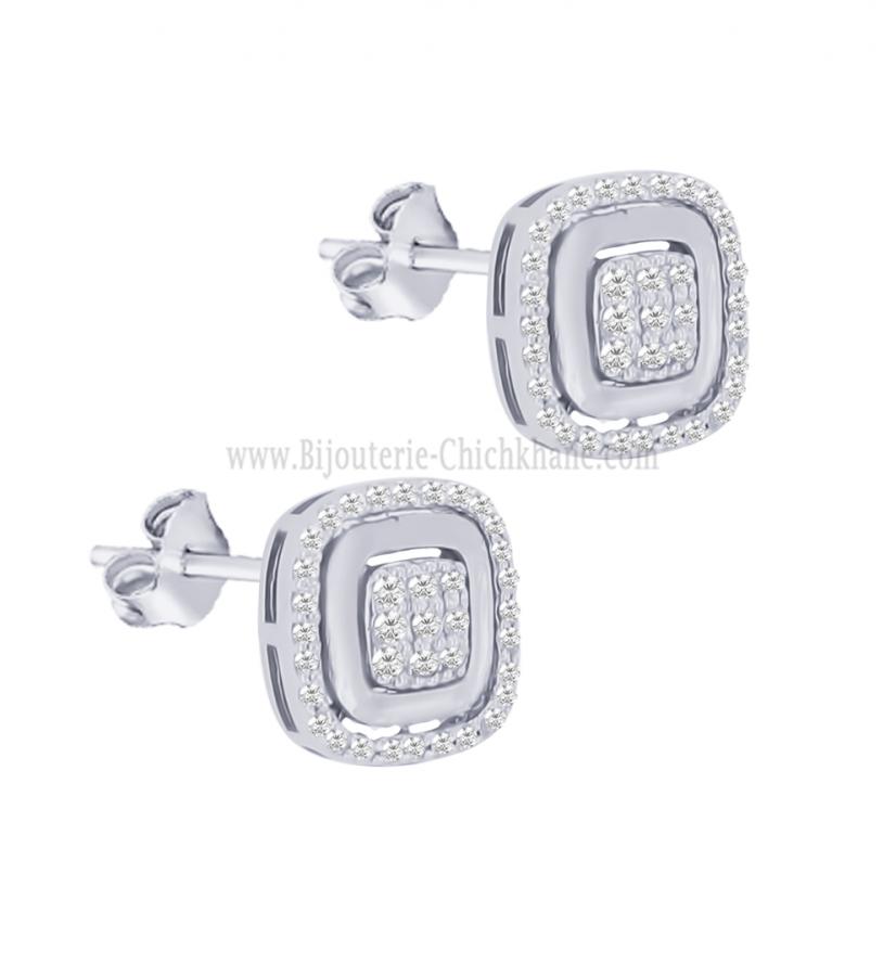 Bijoux en ligne Boucles D'oreilles Diamants 64152
