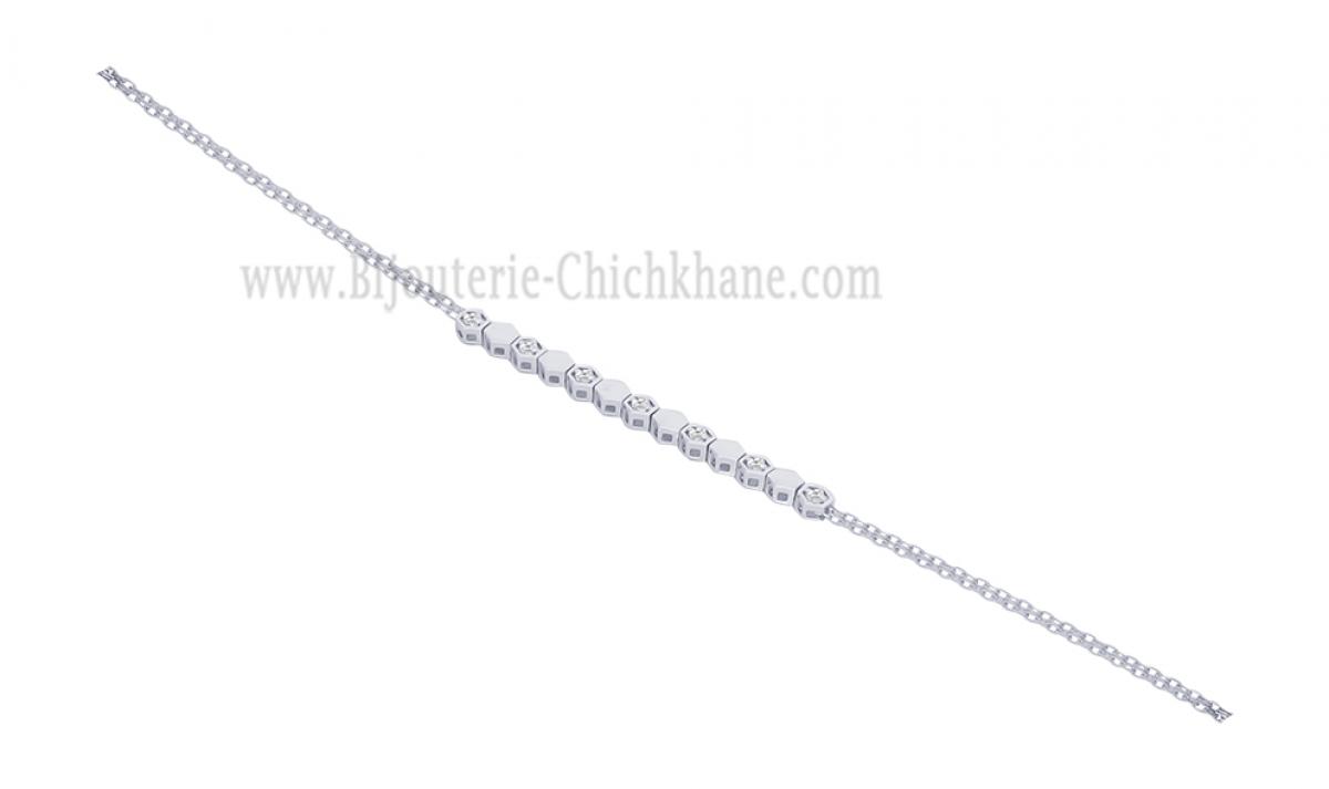 Bijoux en ligne Gourmette Zircon 64225