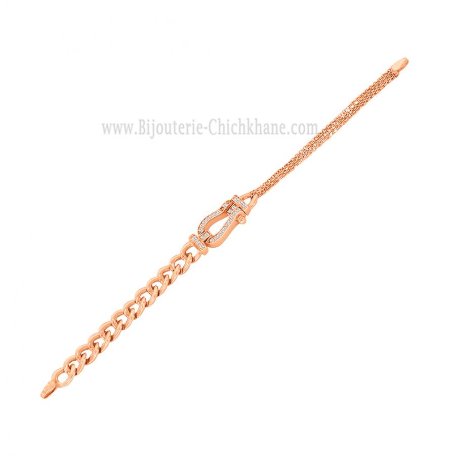 Bijoux en ligne Gourmette Zircon 64227