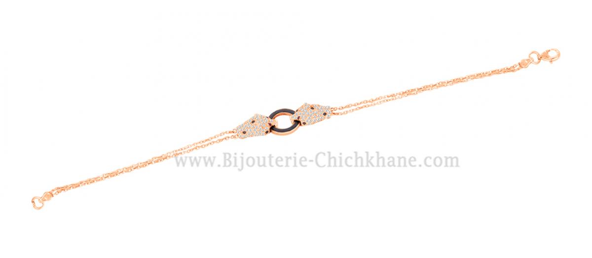 Bijoux en ligne Gourmette Zircon 64327