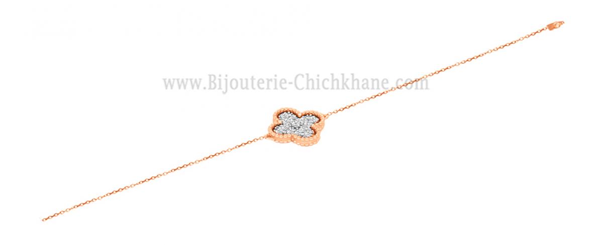 Bijoux en ligne Gourmette Zircon 64338