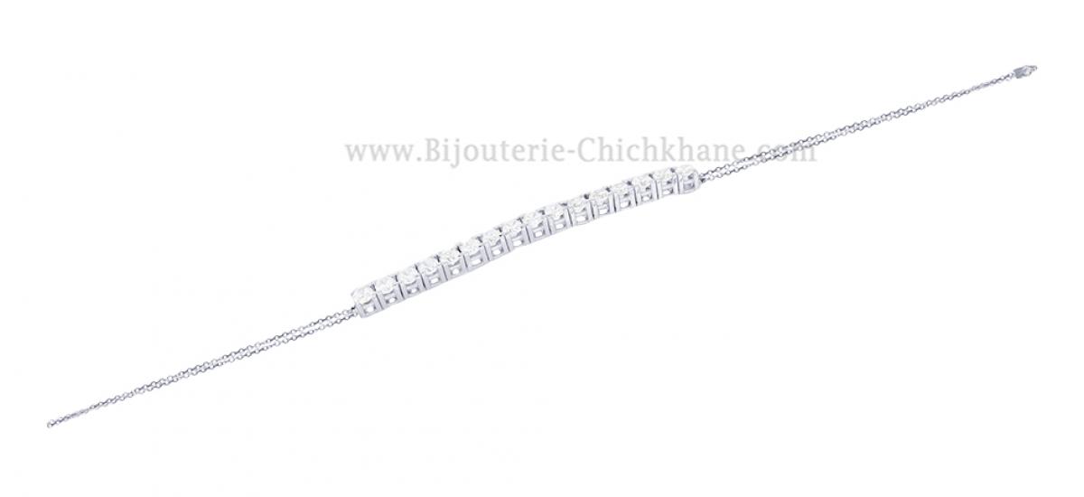 Bijoux en ligne Gourmette Zircon 64342