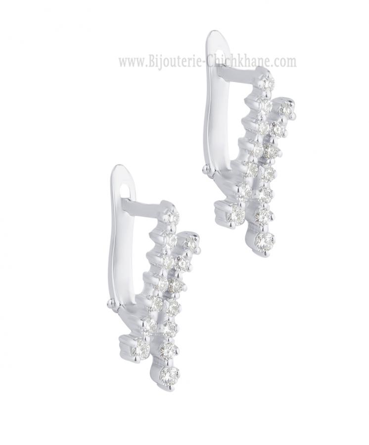 Bijoux en ligne Boucles D'oreilles Diamants 64994