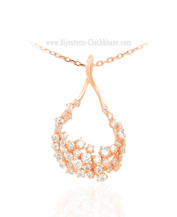 Bijoux en ligne Pendentif Diamants 65408