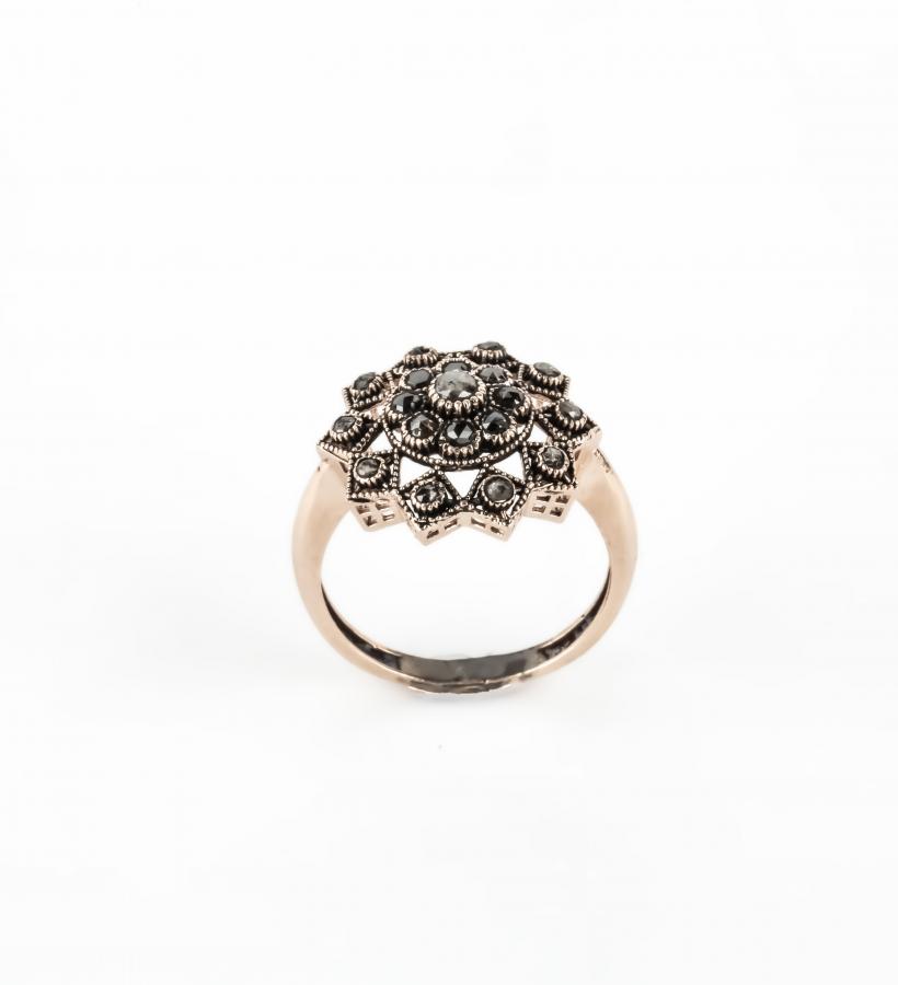 Bijoux en ligne Bague Diamants Rose ''Chichkhane'' 65666