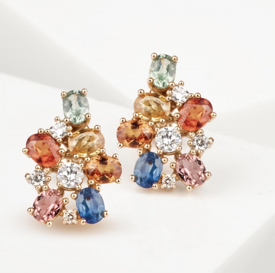 Bijoux en ligne Boucles D'oreilles Diamants 65930