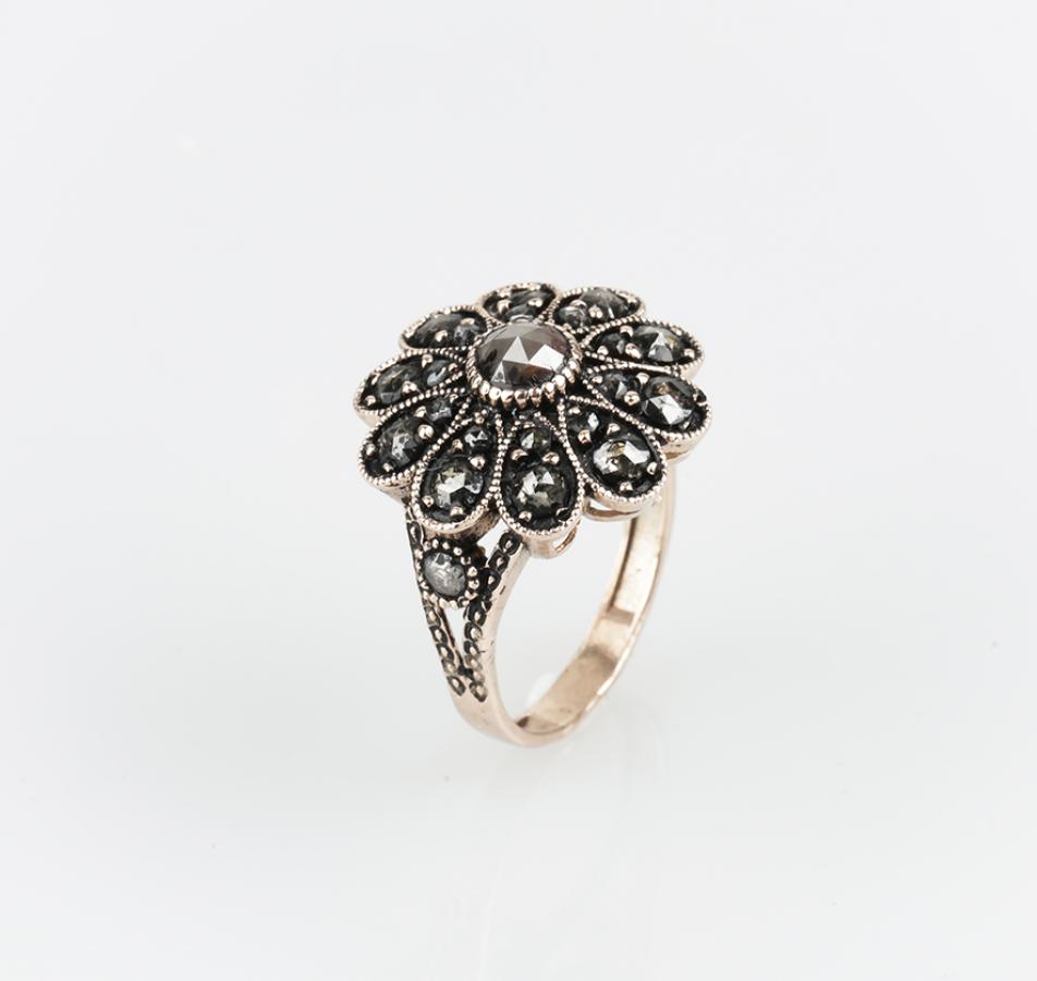 Bijoux en ligne Bague Diamants Rose ''Chichkhane'' 66471