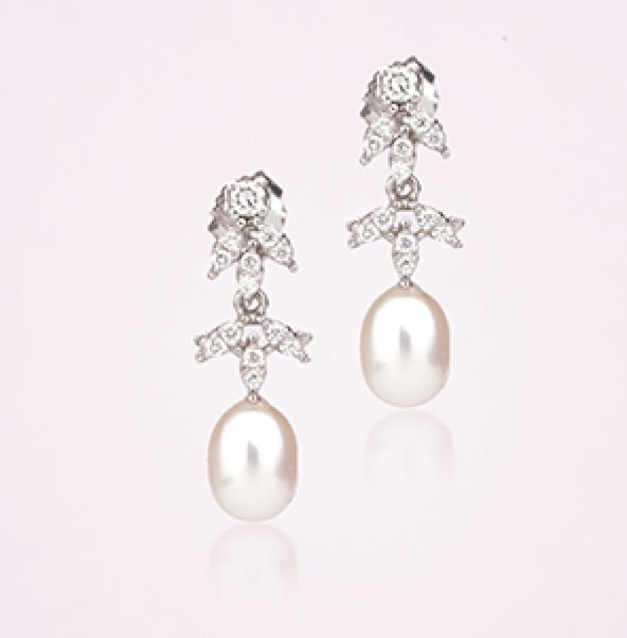 Bijoux en ligne Boucles D'oreilles Diamants 66596