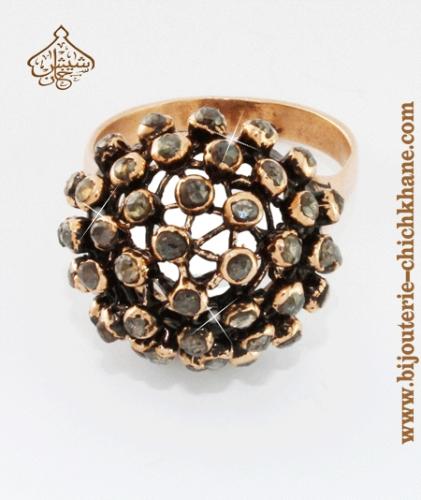 Bijoux en ligne Bague Diamants Rose ''Chichkhane'' 32868