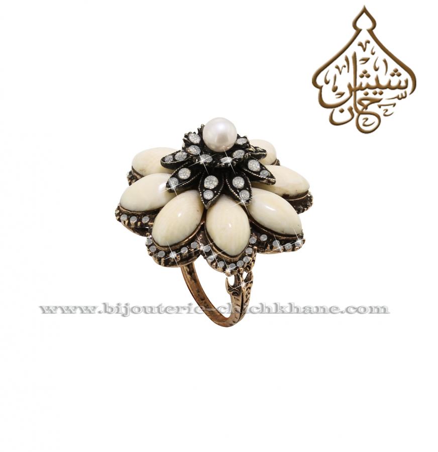 Bijoux en ligne Bague Diamants Rose ''Chichkhane'' 38131