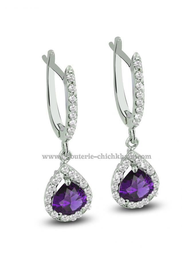 Bijoux en ligne Boucles D'oreilles Diamants 35088