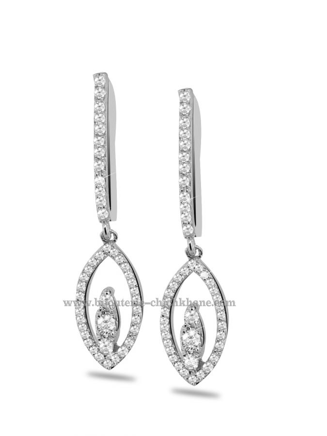 Bijoux en ligne Boucles D'oreilles Diamants 42569