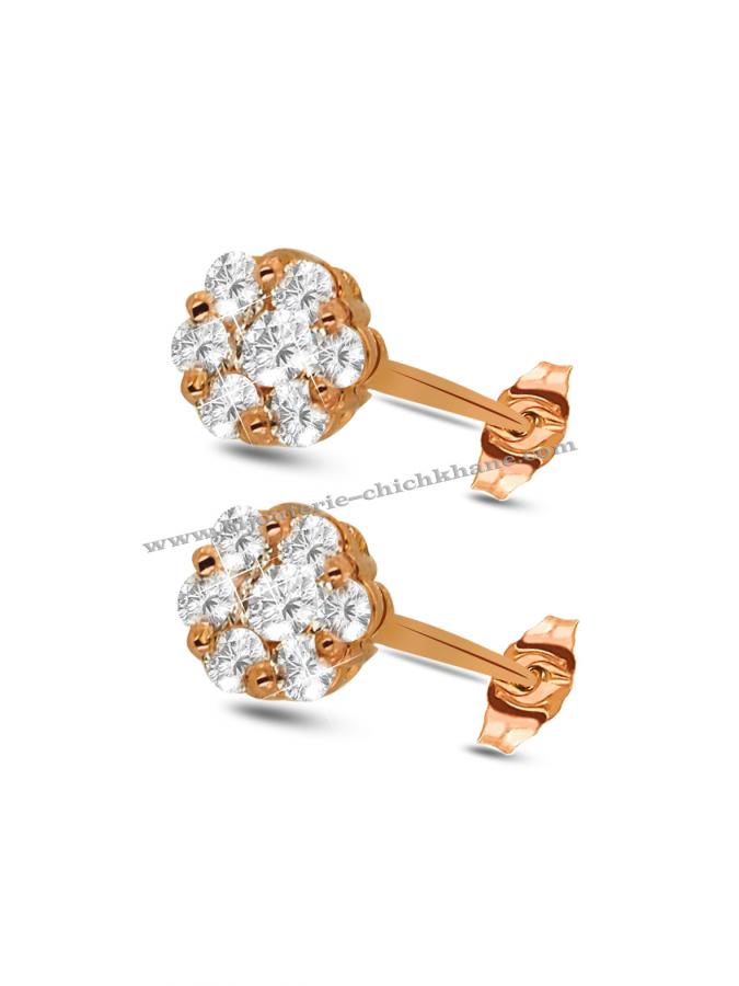 Bijoux en ligne Boucles D'oreilles Diamants 42570