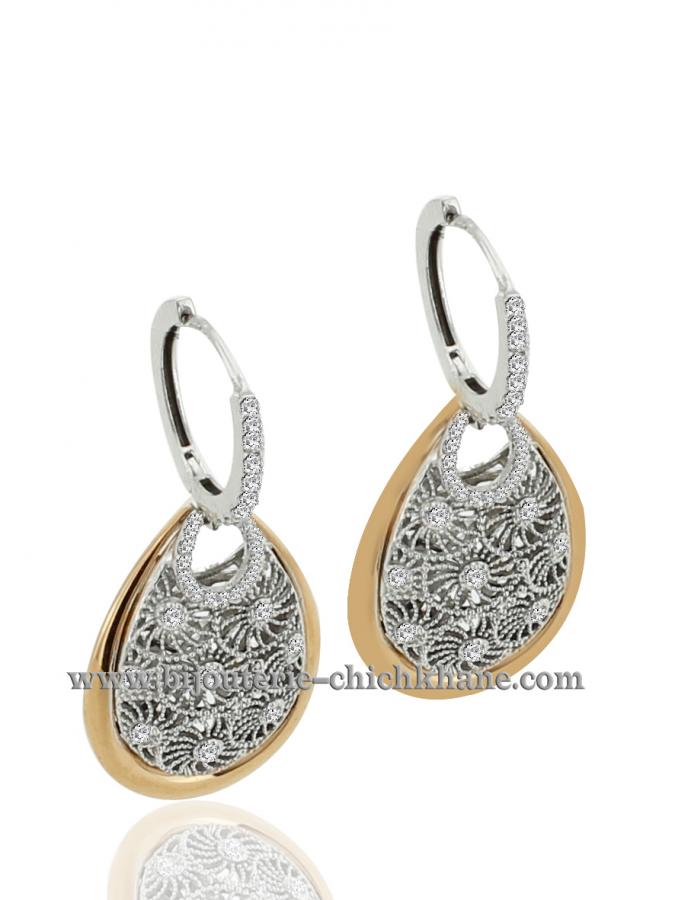 Bijoux en ligne Boucles D'oreilles Diamants 43203