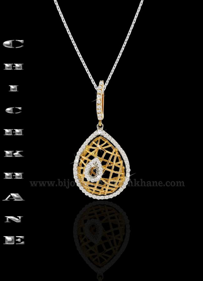 Bijoux en ligne Pendentif Diamants 25155