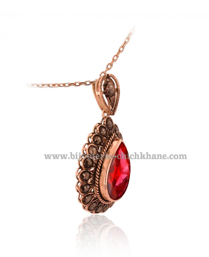 Bijoux en ligne Pendentif Diamants Rose ''Chichkhane'' 43205