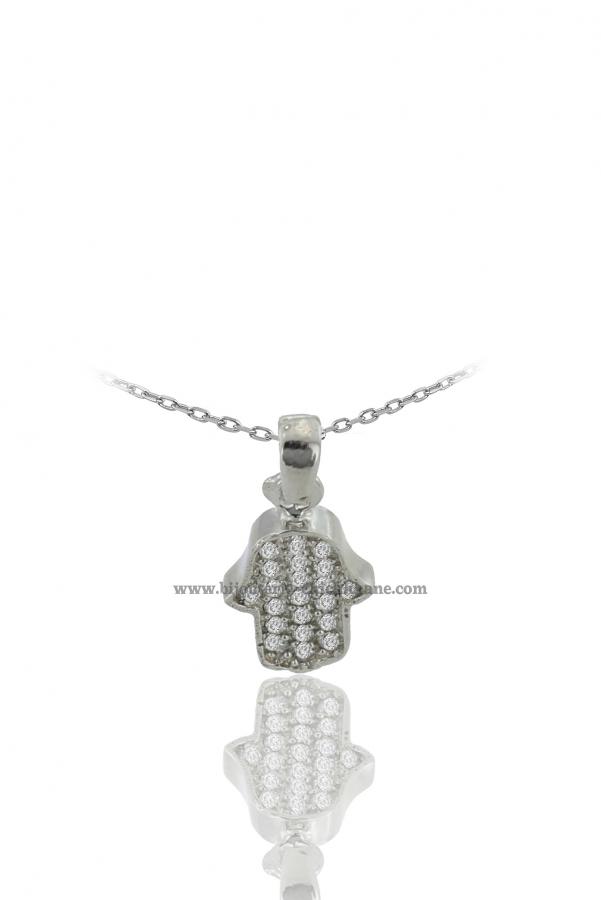 Bijoux en ligne Pendentif Main De Fatma Diamants 39928