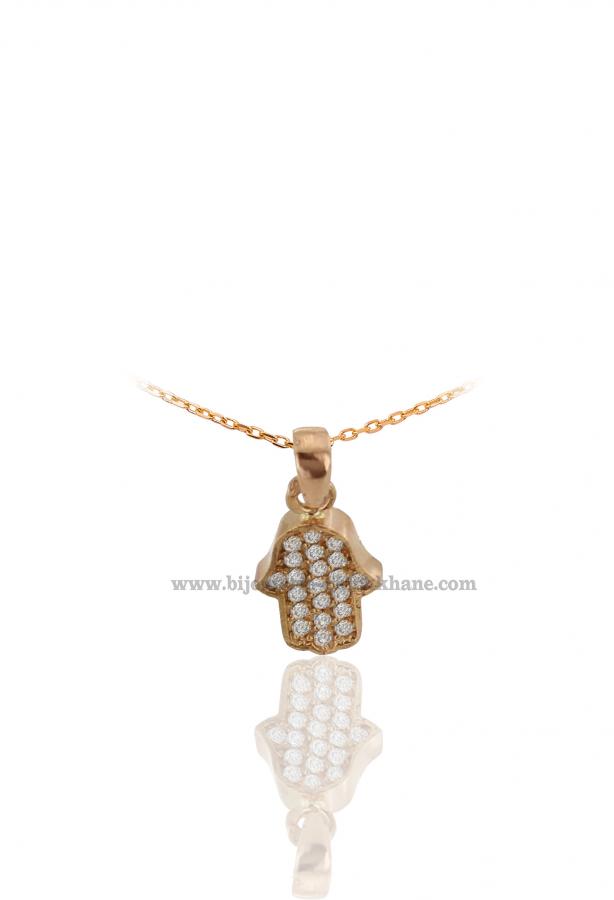 Bijoux en ligne Pendentif Main De Fatma Diamants 39006