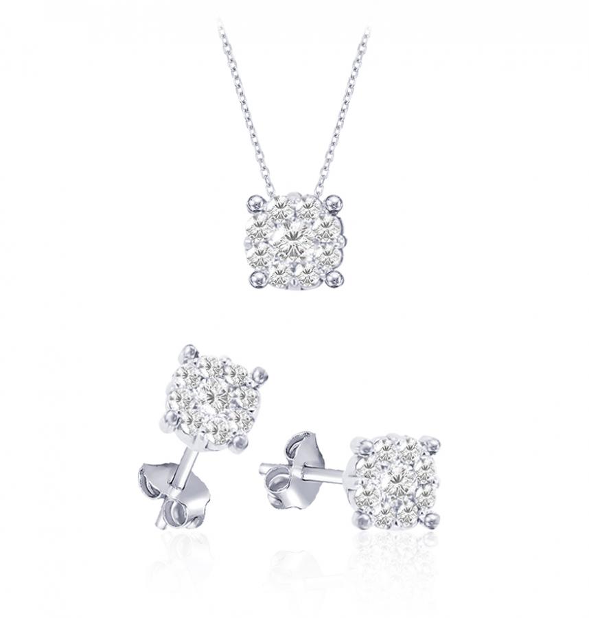 Bijoux en ligne Ensemble Diamants MO2244B