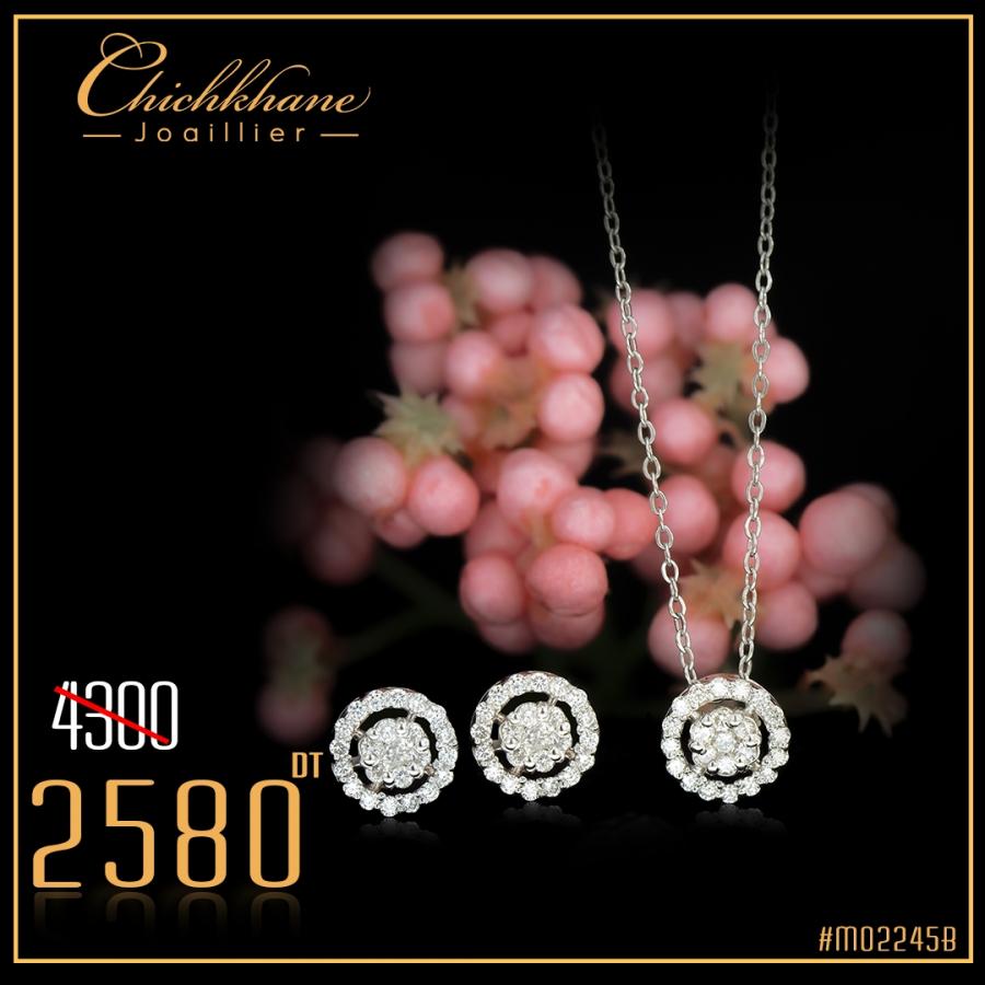 Bijoux en ligne Ensemble Diamants MO2245B