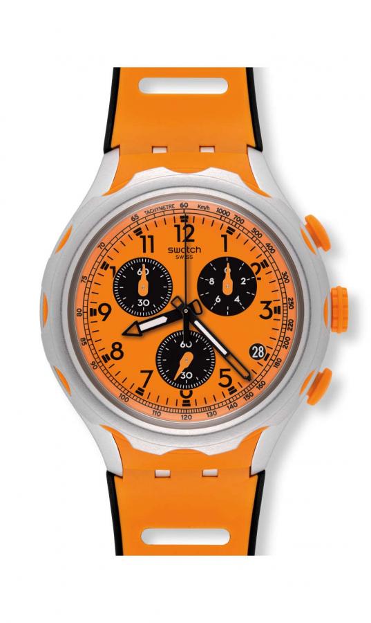 Montre swatch online orange