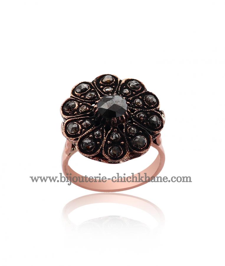 Bijoux en ligne Bague Diamants Rose ''Chichkhane'' 48362