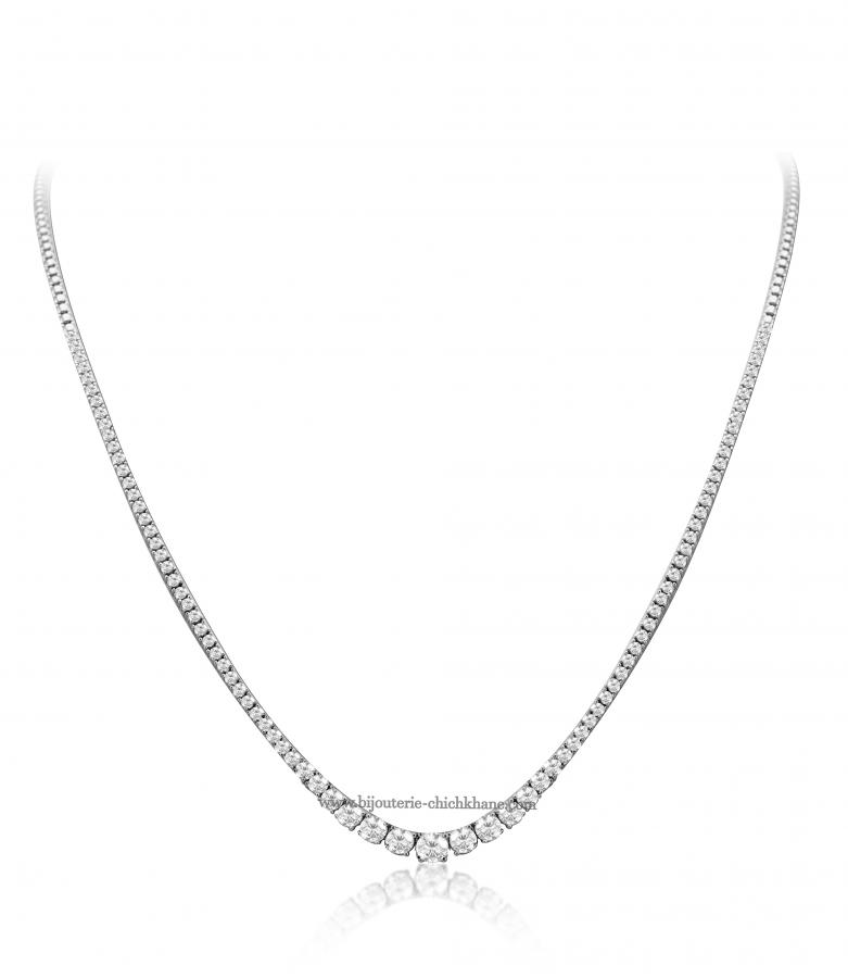 Bijoux en ligne Collier Diamants 49863