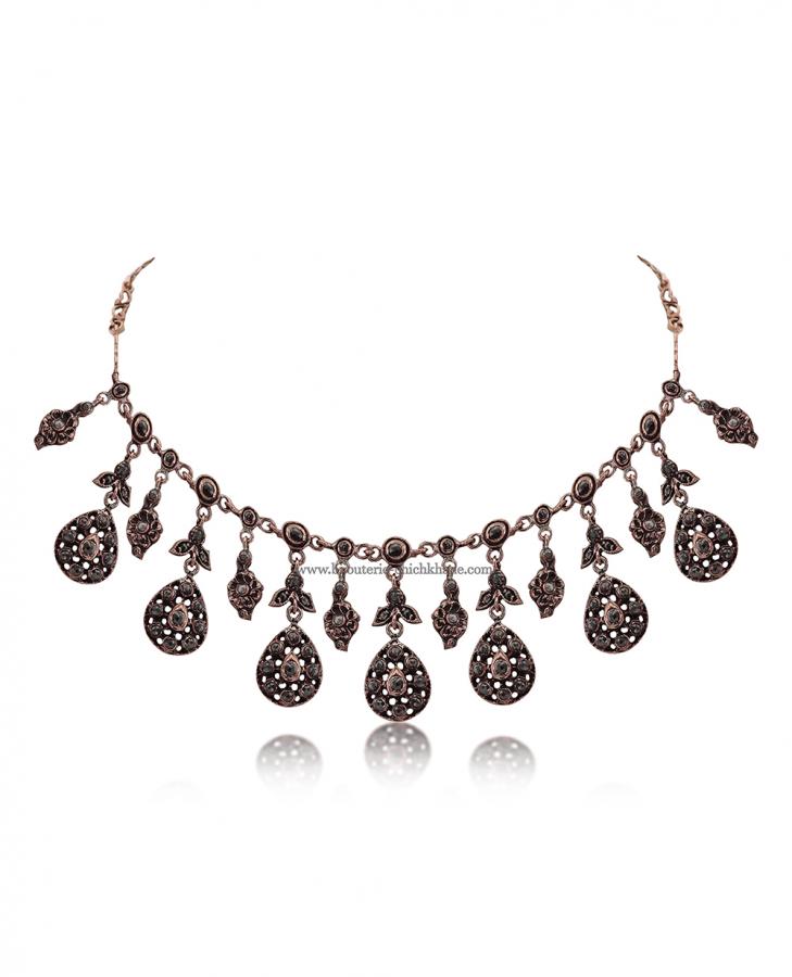 Bijoux en ligne Collier Diamants Rose ''Chichkhane'' 51391
