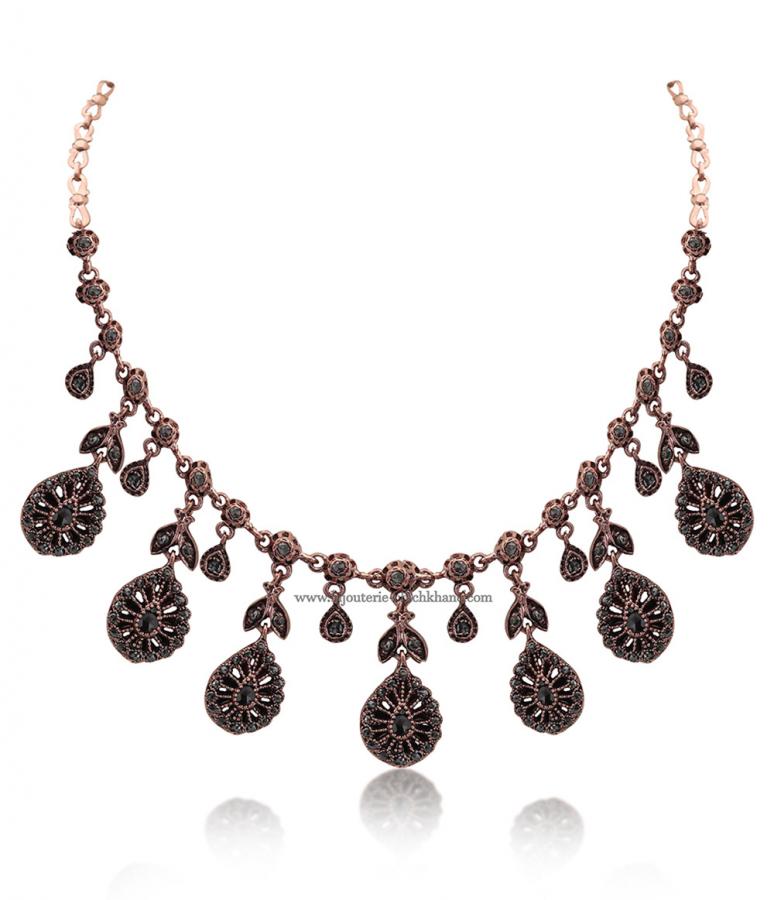 Bijoux en ligne Collier Diamants Rose ''Chichkhane'' 51403