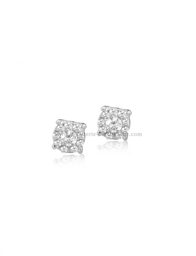 Bijoux en ligne Boucles D'oreilles Diamants 54842