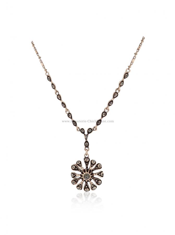 Bijoux en ligne Collier Diamants Rose ''Chichkhane'' 56006
