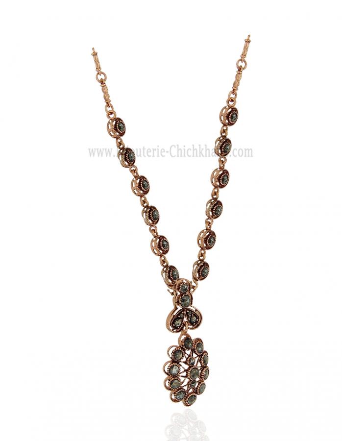Bijoux en ligne Collier Diamants Rose ''Chichkhane'' 62216