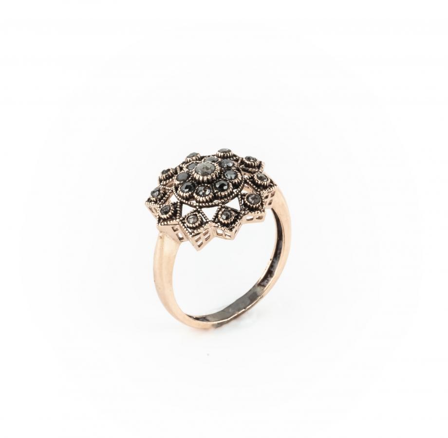 Bijoux en ligne Bague Diamants Rose ''Chichkhane'' 65666