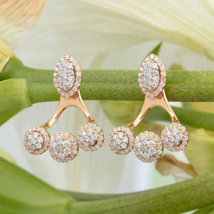 Bijoux en ligne Boucles D'oreilles Diamants 68452